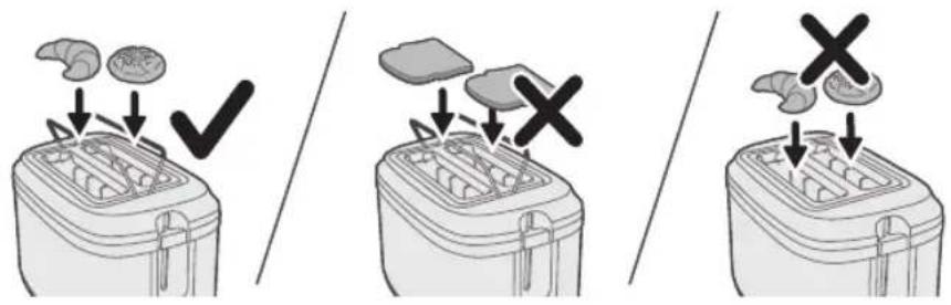 PHILIPS HD2511 - Réchauffage de petits pains - 2