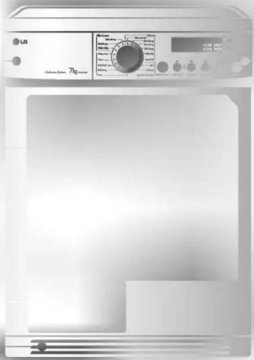 LG TD-C70030EB - De droger waterpas zetten - 5
