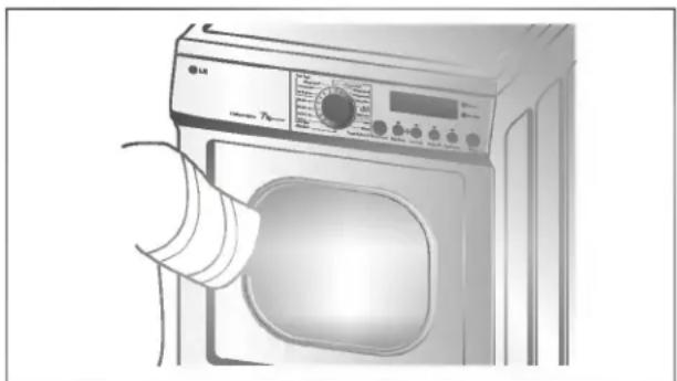 LG TD-C70030EB - Changement de l'ampoule - 1