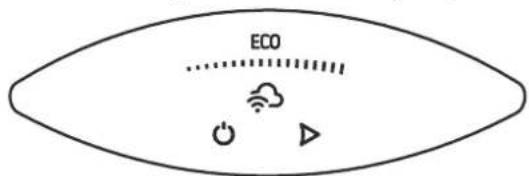 Tesy ModEco Cloud 120 - Einschalten der elektronischen Gerätsteuerung - 1