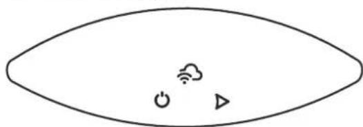 Tesy ModEco Cloud 120 - Zapnutí elektronického ovládání přístroje - 2