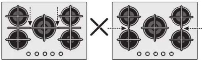 Diagram showing two configurations of circular targets with crosshair alignment, indicating selection or comparison.