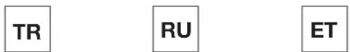 TR RU ET