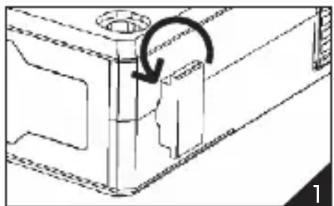 Lian Li UNI FAN SL-INF 120 - Remove the Fan Interlocking Key/風扇扣鎖拆除/ Retirez la clé de verrouillage du ventilateur - 1