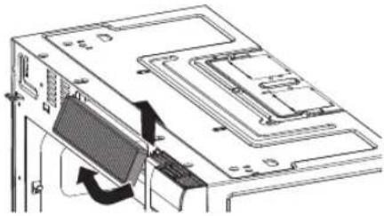 LG MVES2033N - Remplacement du filtre à charbon - 2