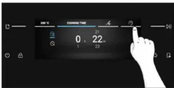 200 °C TEMPO DI COTTURA 0 h 22 m 1 23 m
