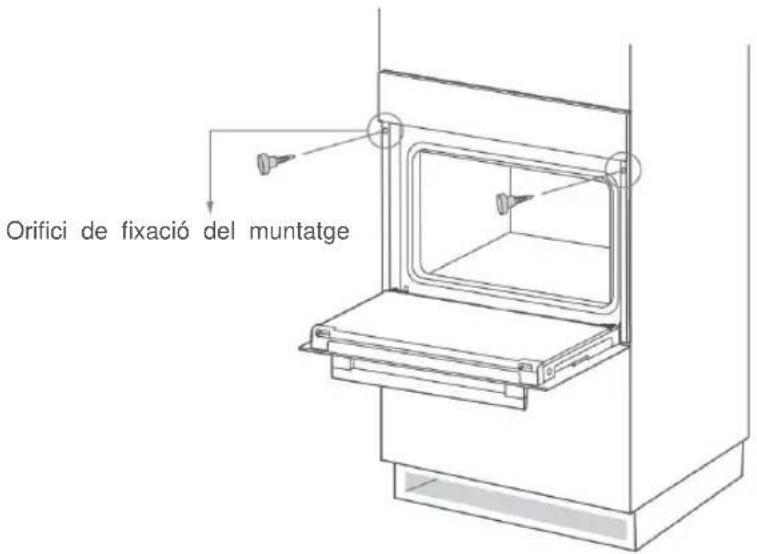 Orifici de fixació del muntatge