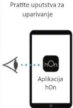 Follow the pairing instructions for the hOn app.
