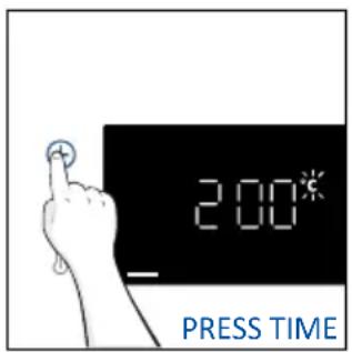 200° PRESS TIME