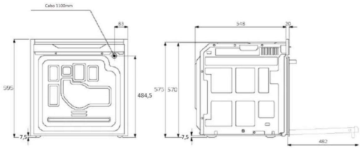 Cabo 1100mm 83 595 7,5 484,5 575 570 548 20 7,5 482