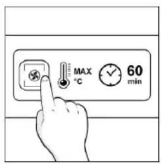 MAX °C 60 min