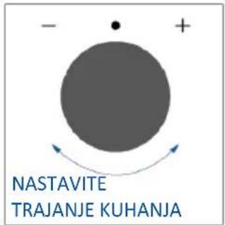 Nastavite trajanje kuhanja