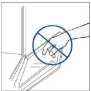 HAIER H6 ID43B3HTB - AUßERHALB DES BACKOFENS: Ausbau und Reinigung der Glastür - 4