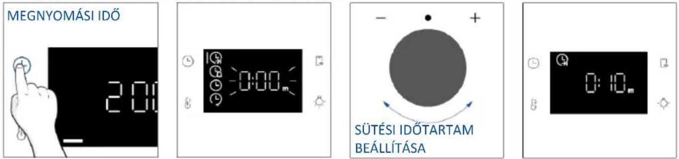 HAIER H6 ID43B3HTB - SÜTÉS IDŐTARTAMA - 1