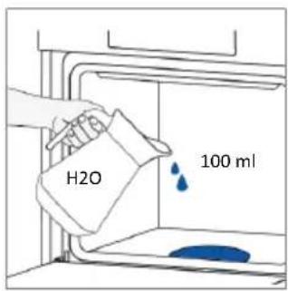 H2O 100 ml