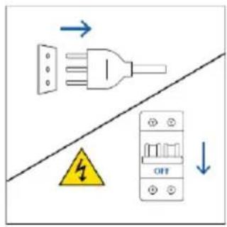HAIER H6 ID43B3HTB - Schimbarea becului din partea superioară: - 1