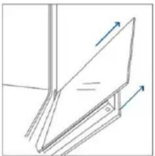 HAIER H6 ID43B3HTB - AUßERHALB DES BACKOFENS: Ausbau und Reinigung der Glastür - 3