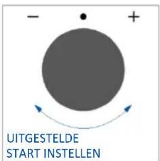 - • + UITGESTELDE START INSTELLEN