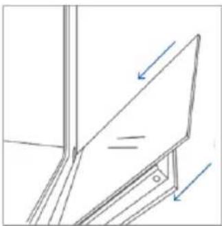 HAIER H6 ID43B3HTB - CURĂȚAREA EXTERIORULUI CUPTORULUI: îndepărtarea și curățarea ușii de sticlă - 7