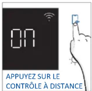 ON PRESS THE REMOTE CONTROL