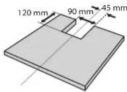 120 mm 90 mm 45 mm