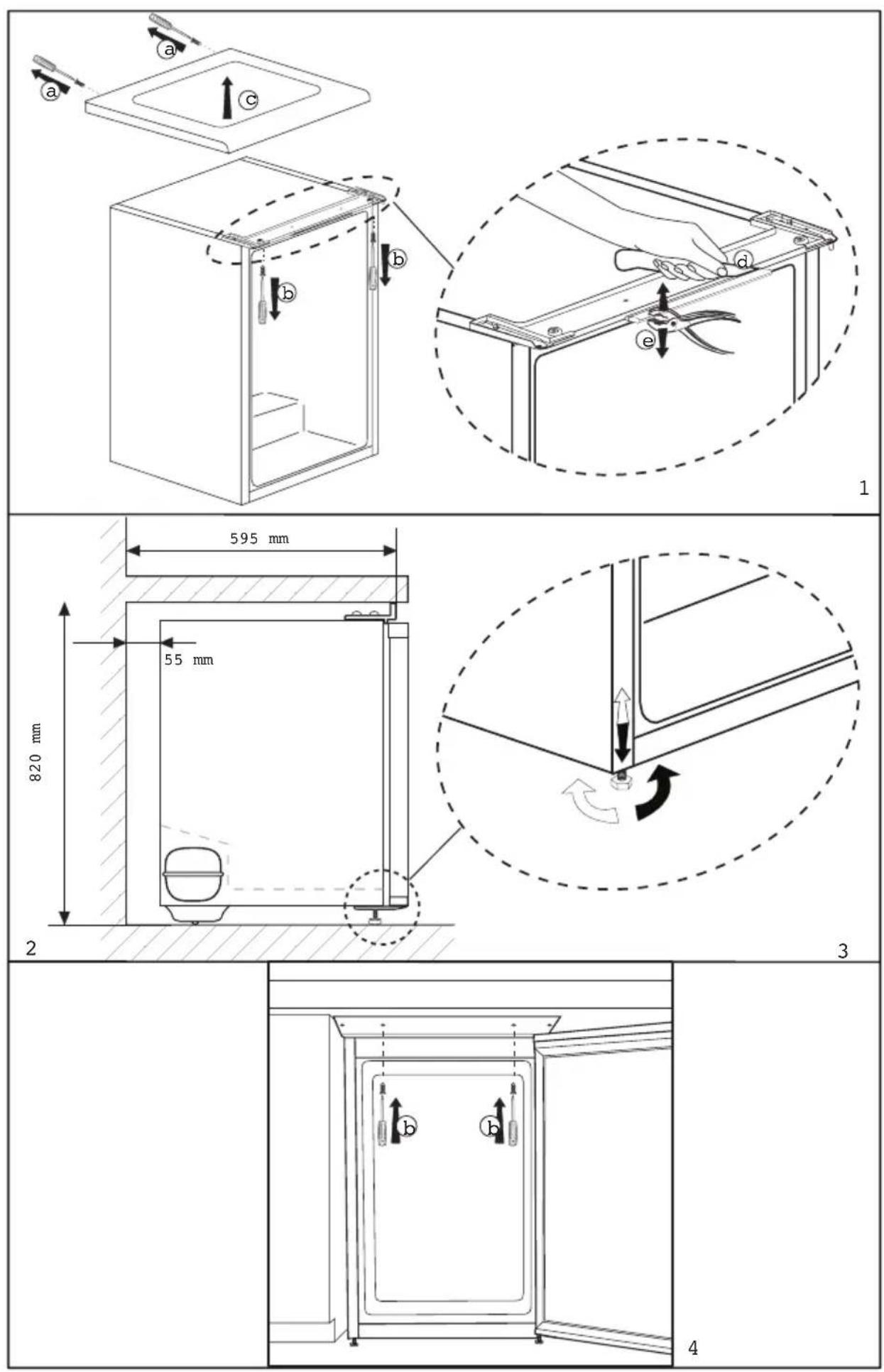 BEKO TSE1286N - Előkészületek - 1