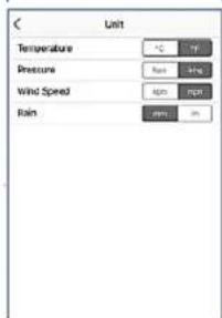 Unit Temperature °C °F Pressure Rise #### Wind Speed APD APD Rain ### In