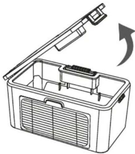BEKO VRR 50414 VW - Manutenzione delle parti - Cestino per la polvere - 2