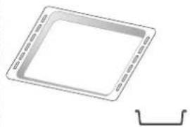 Simple line drawing of a square frame with a small curved bracket beside it (no text or symbols).