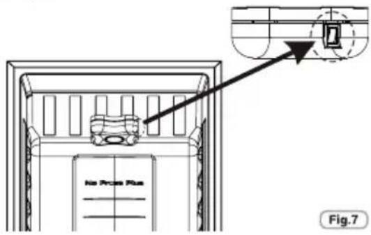 CANDY CDDN 7172XHEM - Compartiment ventilateur du réfrigérateur (si présent) - 2