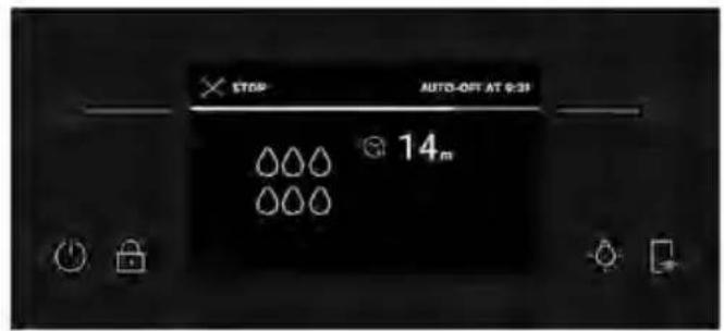 STOP AUTO-OFF AT 9:3F 14 m