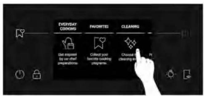 EVERYDAY COOKING FAVORITES CLEANING Get inspired by our chef preparations Collect your favorite cooking programs. Choose the cleaning item Pay