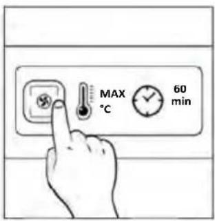 MAX °C 60 min