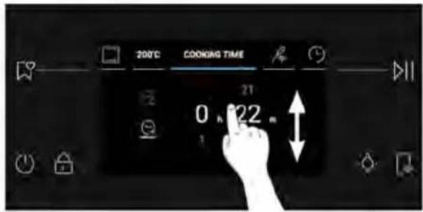 200°C COOKING TIME 21 0 22 m 1