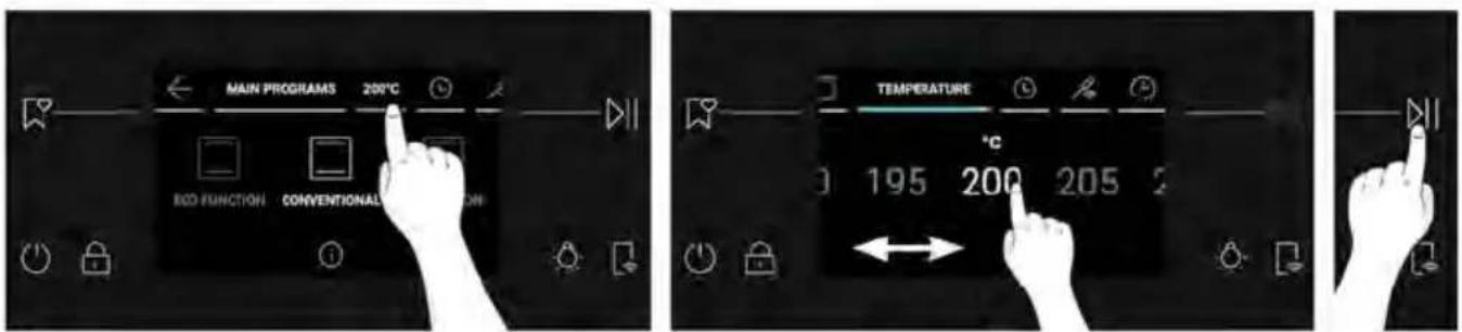HAIER H6 ID48L5YTB - IMPOSTAZIONE DELLA TEMPERATURA - 1