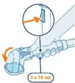 PHILIPS 3000 Series XW3192 - Nettoyage du flexible - 2