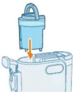 PHILIPS 3000 Series XW3192 - Riempimento del serbatoio dell'acqua - 6