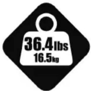 36.4磅 16.5千克