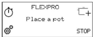 FLEXPRO Place a pot L+ STOP