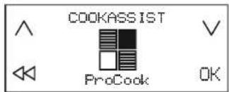 FRANKE FMY 658 I FP BK - Pour activer la fonction ProCook : - 1