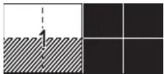 FRANKE FMY 658 I FP BK - Para dividir una zona flexible: - 1
