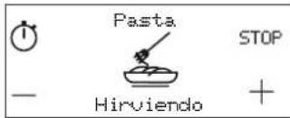 Pasta STOP - Hirviendo +