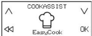 FRANKE FMY 658 I FP BK - Para ativar a função EasyCook: - 1