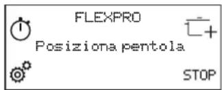 FLEXPRO Posiziona pentola STOP