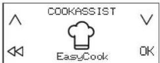 FRANKE FMY 658 I FP BK - De EasyCook inschakelen: - 1