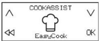 FRANKE FMY 658 I FP BK - Para activar la función de EasyCook: - 1
