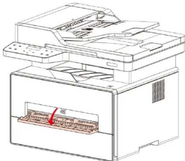 PANTUM BM4200AD - Installation manuelle dans la boîte d'alimentation de papier - 2