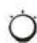 CANDY CGG663SX-15 - Le bouton de la Lampe du four : - 1