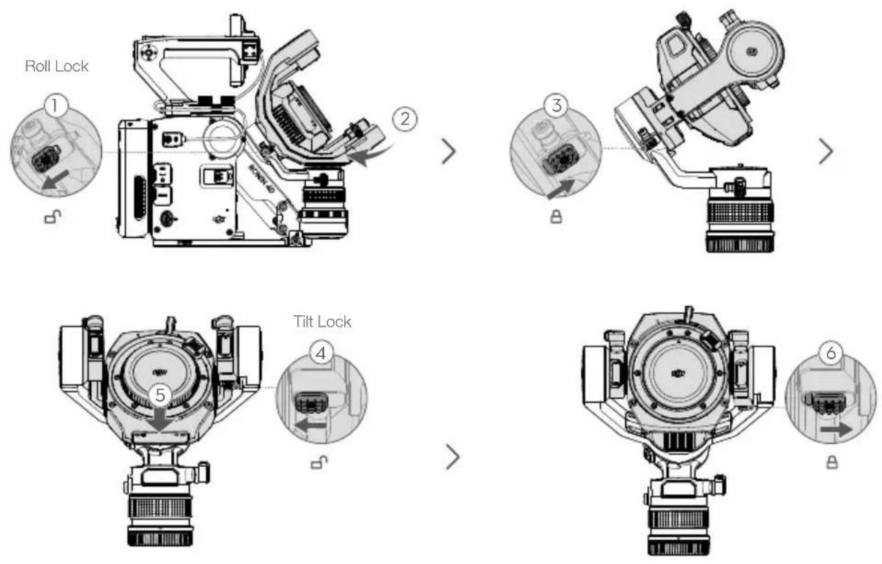 DJI Ronin 4D - Mounting the Lens (Using DL Lens as an example) - 1