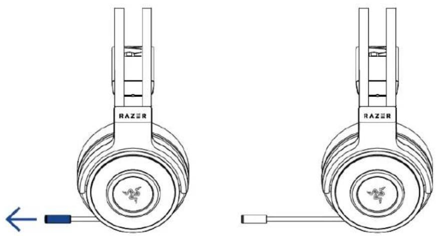 RAZER Thresher 7.1 - 오디오 볼륨 컨트롤 사용하기 - 4